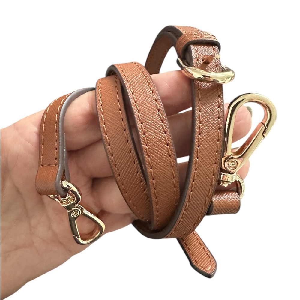 ** 2 FOR $20** - Cross body strap - Faux Leather 48.25" - NWOT